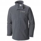 Columbia Men's STEEL LEDGE INSULATED Softshell Jacket GRAY XL XM5034 FULL ZIP