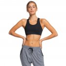 Sports Bra Roxy Run To Me true black WOMENS XS NEW $45 NWT