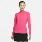 NEW XS NIKE Therma Victory 1/4 Zip jacket Top Women's SWEATSHIRT CU9670-639 PINK