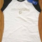 MIAMI DOLPHINS WOMENS CROPPED SLEEVE FITTED T SHIRT XL XLARGE LADIES CAP NEW