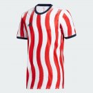 adidas Men's SMALL S 20/21 MLS Prematch Shirt Americana 4TH OF JULY RED WHITE
