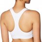 Nike Women's Medium Support Non Padded Sports Bra WHITE/ BLACK BV3630-100
