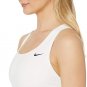 Nike Women's Medium Support Non Padded Sports Bra WHITE/ BLACK BV3630-100