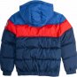 Levi's Big Boys' Puffer Jacket BLUE RED NAVY $86.00 RETAIL BOYS L LARGE 12-13