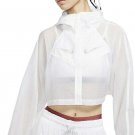 Nike Sportswear Women's Woven Windbreaker Jacket (White) Size XXL