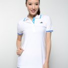 NIKE WOMENS LIFE DOUBLE CROWN SS JACQUARD POLO SHIRT NSW WHITE 426665 XL