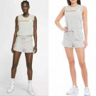 Nike Romper Womens XS New Multicolor Retro Rainbow Sportswear Soft Cotton Jersey