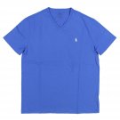 Polo Ralph Lauren V-Neck Modern Classic-Fit T-Shirt Mens Blue Cornflower S