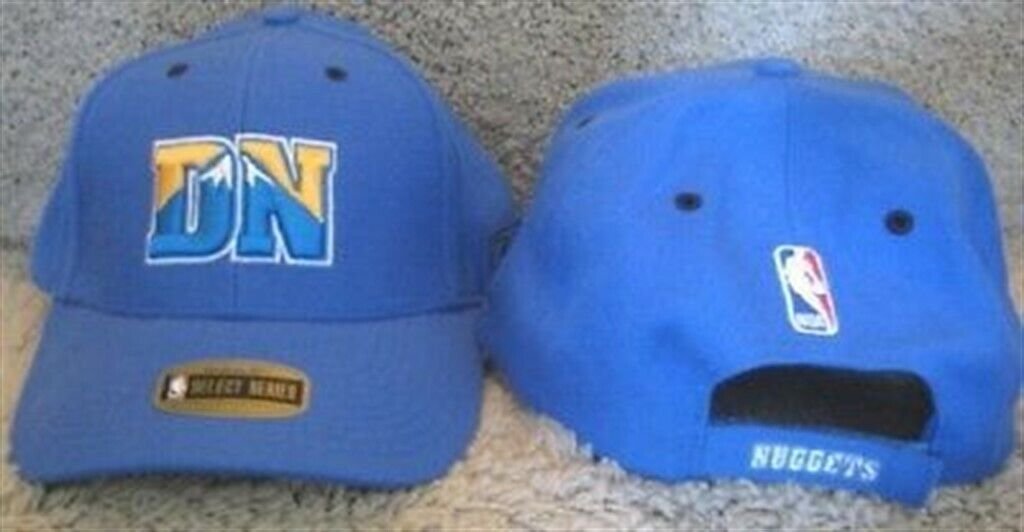NEW REEBOK DENVER NUGGETS HAT CAP LID ONE SIZE NBA