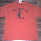 UNIVERSITY OF TEXAS LONGHORNS T SHIRT XL NEW ORANGE XLARGE NWT