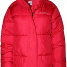 NEW Columbia Women's Pioneer Summit Jacket L RED XL0865 658 PUFFER $150