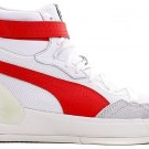 Puma Basketball Hoops Sky Modern White RED New Mens 10 Shoes Limited 194042-03