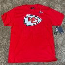FANATICS Kansas CITY CHIEFS PAT MAHOMES SUPERBOWL T SHIRT RED M OR XL
