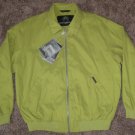 NEW WEATHERPROOF FULL Zip Jacket MENS XXL 2XL MICROFIBER GREEN IGUANA TOP COAT