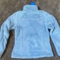 Columbia Women's Size Small Cloudy Day Full Zip Fleece Jacket White/Grey XL1321