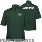 Nike NEW YORK JETS Hot Short Sleeve Coaches Sideline Pullover Jacket 2XLT XXLT