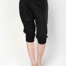 NIKE TRAINING SPORTS CASUAL CAPRI PANTS 383721 LADIES WOMEN BLACK S SM CHINA NSW