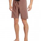 Mens VOLCOM MOD TECH STATIC SIZE 38 Boardshorts MERLOT 4-way stretch surf