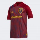 Adidas RSL Real Salt Lake REPLICA CLIMACOOL TOP YOUTH M JERSEY LIFEVANTAGE new