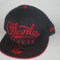 NEW ERA ATLANTA BRAVES FITTED HAT CAP 59FIFTY CLASSIC SCRIPT BLUE RED 59/50 nwt