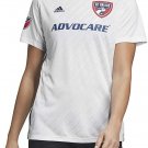 adidas Women's 2019 Fc Dallas Away Jersey Medium white MLS Soccer