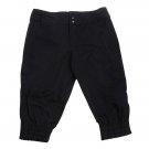 NIKE TRAINING SPORTS CASUAL CAPRI PANTS 383721 LADIES WOMEN BLACK M MD CHINA MED