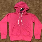 NEW Polo Ralph Lauren Womens Fleece FULL ZIP HOODED Sweatshirt PINK XS L $128.00