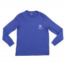 Polo Ralph Lauren Mens Long Sleeve Graphic T-Shirt Light Blue Small S Small M Md