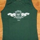 WOMENS NEW YORK JETS TANK TOP SLEEVELESS M SHIRT NWT NY MEDIUM MED NEW NFL