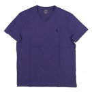 Polo Ralph Lauren V-Neck Modern Classic-Fit T-Shirt Mens Purple S Small