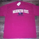 NEW WASHINGTON STATE COUGARS M T SHIRT MEDIUM WSU NWT