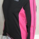 WOMENS BCBG MAX AZRIA BLACK PINK M NEW $140 zip up TRAINING TOP JACKET BCN13354J