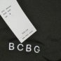 WOMENS BCBG MAX AZRIA BLACK PINK M NEW $140 zip up TRAINING TOP JACKET BCN13354J