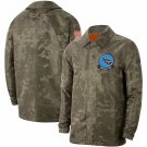 New Nike Salute To Service Camouflage Snap Tennessee Titans L MENS Field Jacket