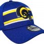 New Era Los Angeles Rams Hat Cap 39Thirty Flex Fit SBLIII SB ONF Base NFL