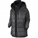 NEW SZ L LG WOMENS NIKE UPTOWN 550 DOWN COCOON BLACK JACKET $320 NWT 683928 010