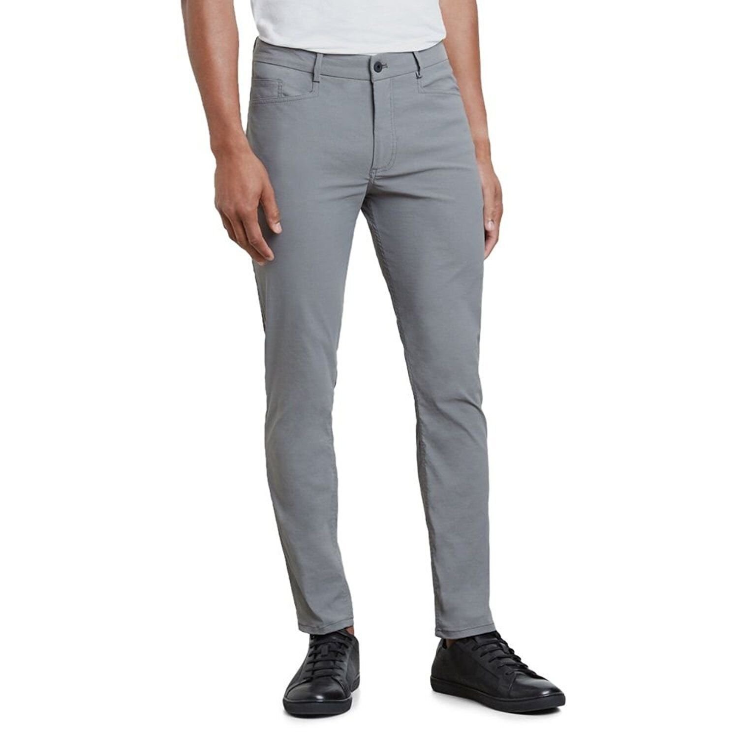 Kenneth Cole New York Five-Pocket Trouser Pant Men's 38W 32L 38 X 32 GREY