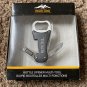 PACIFIC TRAIL BLACK BOTTLE OPENER MULTI TOOL FOLDING POCKET KNIFE FLASH LIGHT
