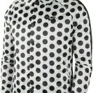 Nike Mens XL Synthetic Fill Jacket Polka Dot Just Do It Black White BV5539 010