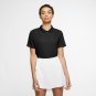 NWT Nike Women's Dri-Fit Ace Jacquard Golf Polo Size XS BLACK CK5846-010 NEW