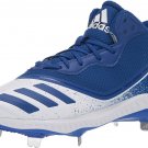 Adidas ICON V BOUNCE MID Metal Baseball Cleats BLUE Men G2873 MENS