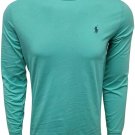 Polo Ralph Lauren Mens Long Sleeve S L GREEN PONY BLUE new nwt S Small