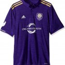 ORLANDO CITY MLS YOUTH boys Replica Short Sleeve Jersey SMALL S PURPLE HEALTH