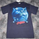 CLEVELAND INDIANS T SHIRT SIZE YOUTH CROSSING BAT HELMET NEW NWT