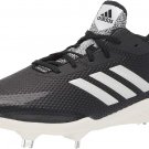 adidas adizero Afterburner V 7 Cleat Men's Baseball METAL CLEATS Black NEW 12