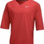 Nike Hot Baseball Jacket Short Sleeve Mens SMALL S SM 897383-657 NWT Red NEW
