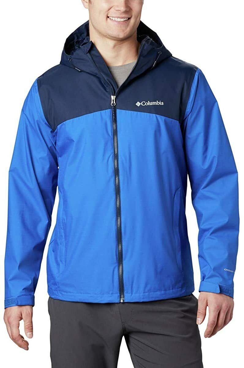 New Columbia Men's Ridge Gates Jacket Small S Blue Navy RM0081