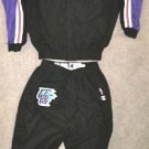 NBA CHAMPION UTAH JAZZ GAME USED JACKET 48 PANTS 40 JERSEY UNIFORM C KING #33