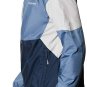 NEW Columbia Men's 4X Point Park Lined Windbreaker WS1339 790 BLUE GREY NAVY NWT