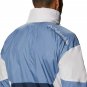 NEW Columbia Men's 4X Point Park Lined Windbreaker WS1339 790 BLUE GREY NAVY NWT